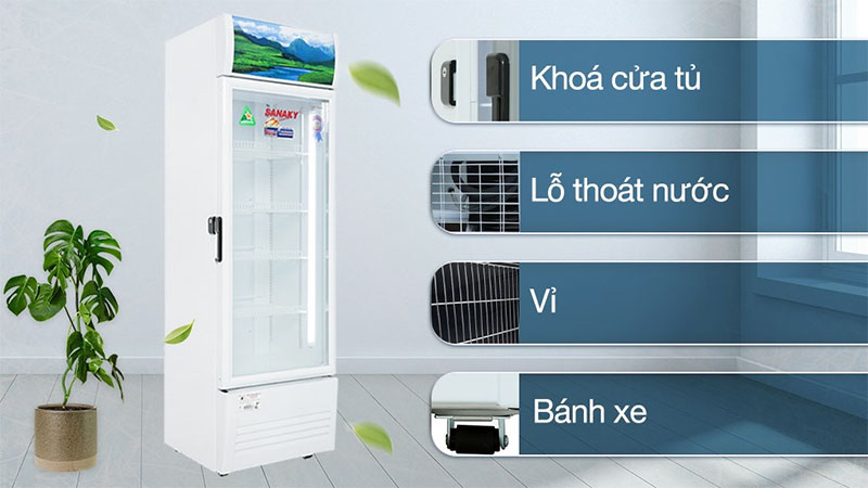 Tủ mát Sanaky VH-2589K - Hàng chính hãng