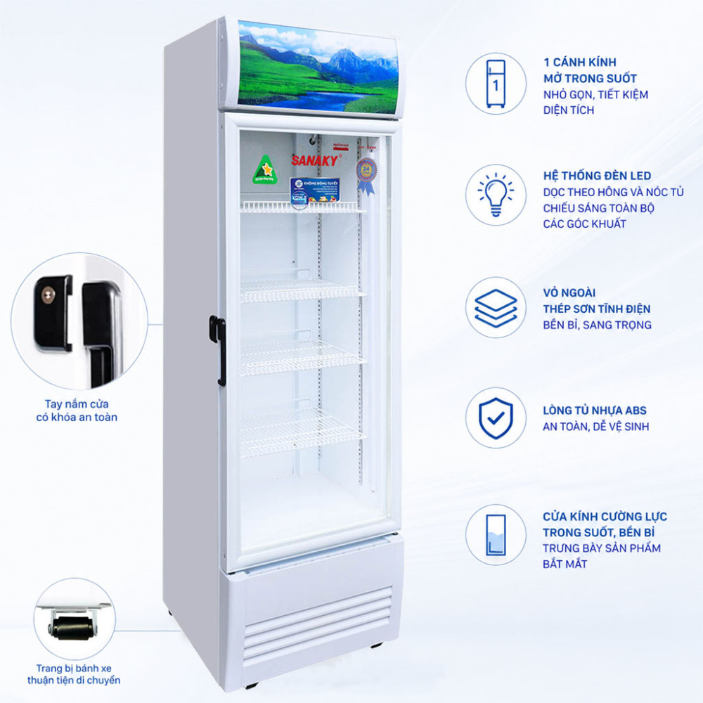 Tủ mát Sanaky VH-3088K - Hàng chính hãng