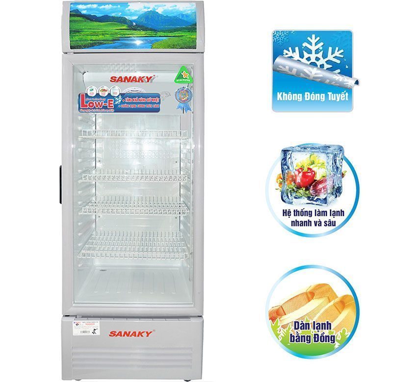 Tủ mát Sanaky VH-308KL 240 lít - Hàng chính hãng