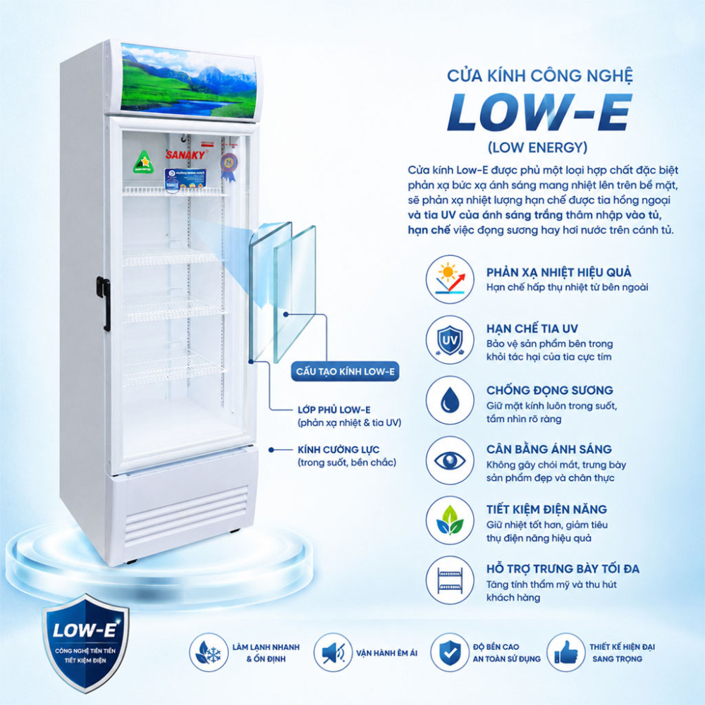 Tủ mát Sanaky VH-3588K - Hàng chính hãng