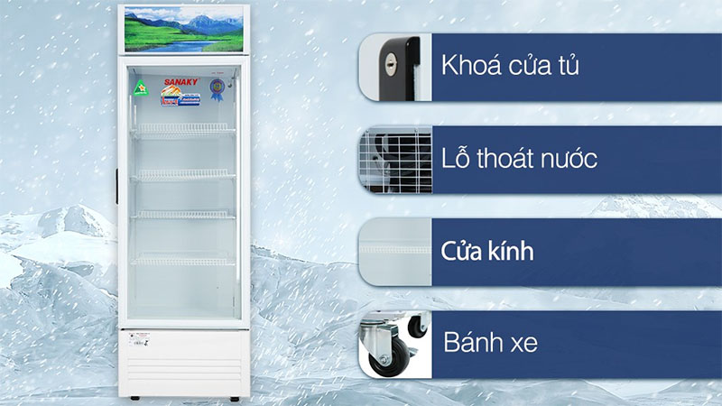 Tủ mát Sanaky VH-3589K - Hàng chính hãng