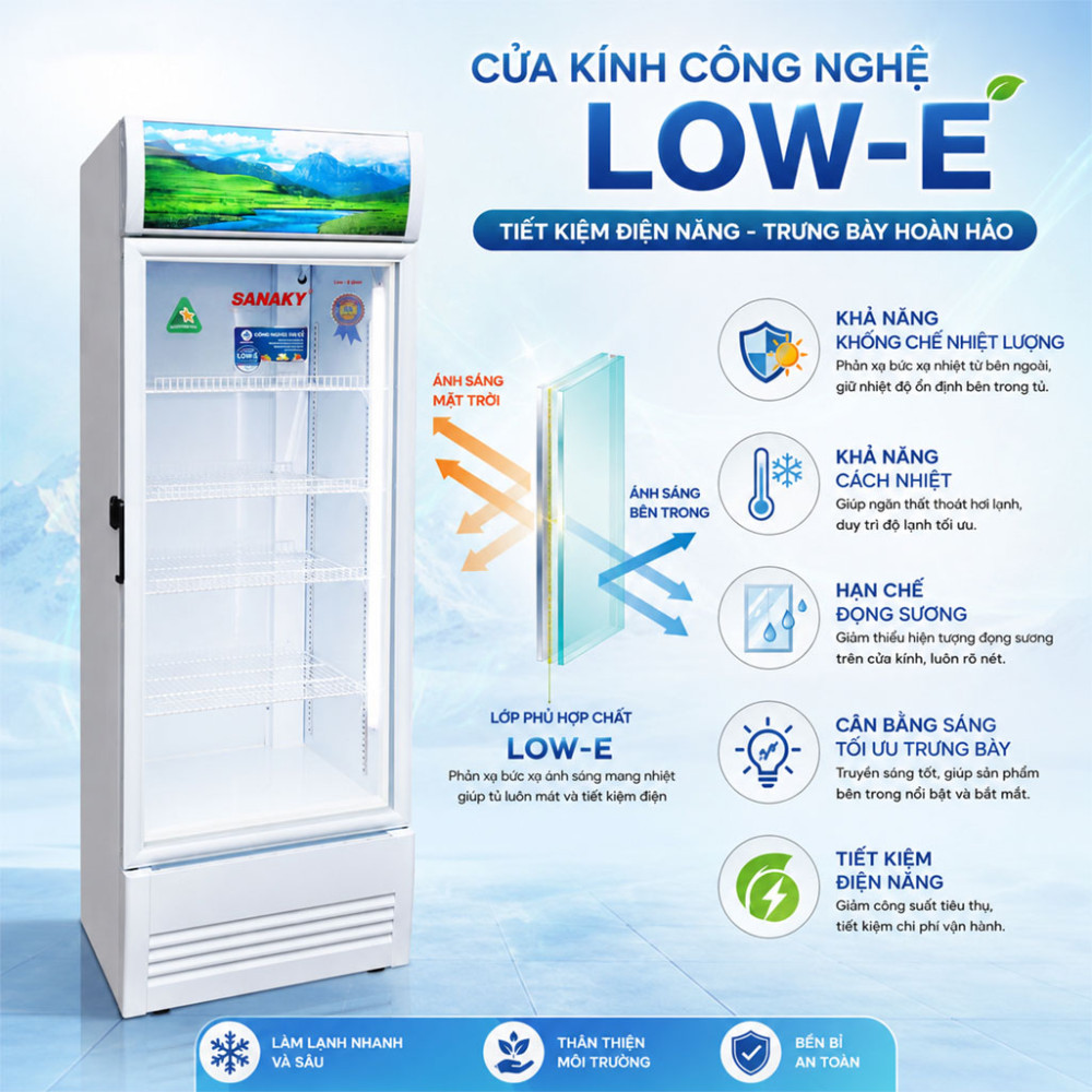 Tủ mát Sanaky VH-4088K - Hàng chính hãng