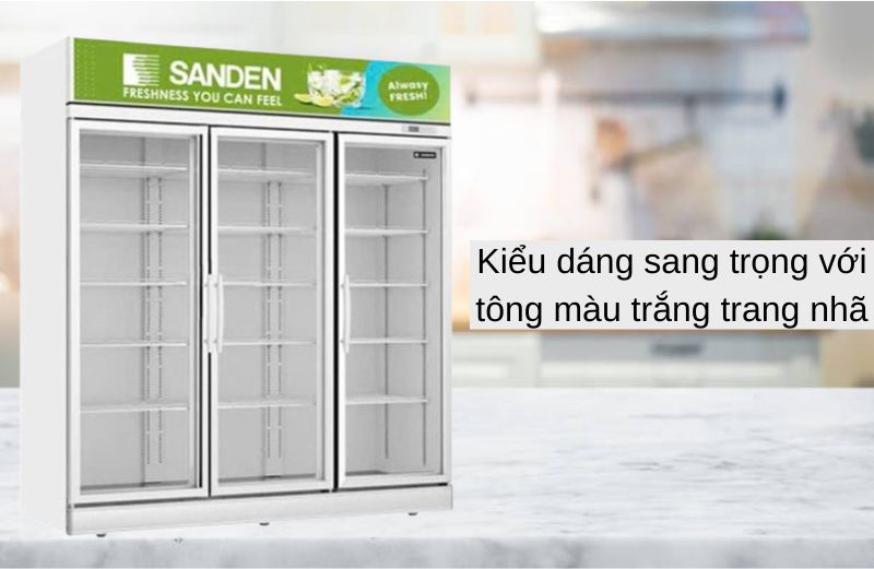 Tủ mát Sanden Intercool SPM-1800C - Hàng chính hãng