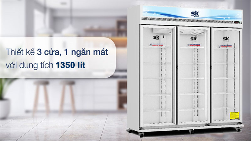 Tủ mát Sumikura SKSC-1350HW3 - Hàng chính hãng