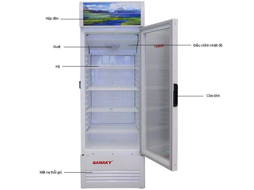 Tủ mát Inverter Sanaky VH-358K3 - Hàng chính hãng
