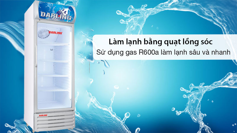 Tủ mát đứng 1 cánh Darling DL-3600A - Hàng chính hãng