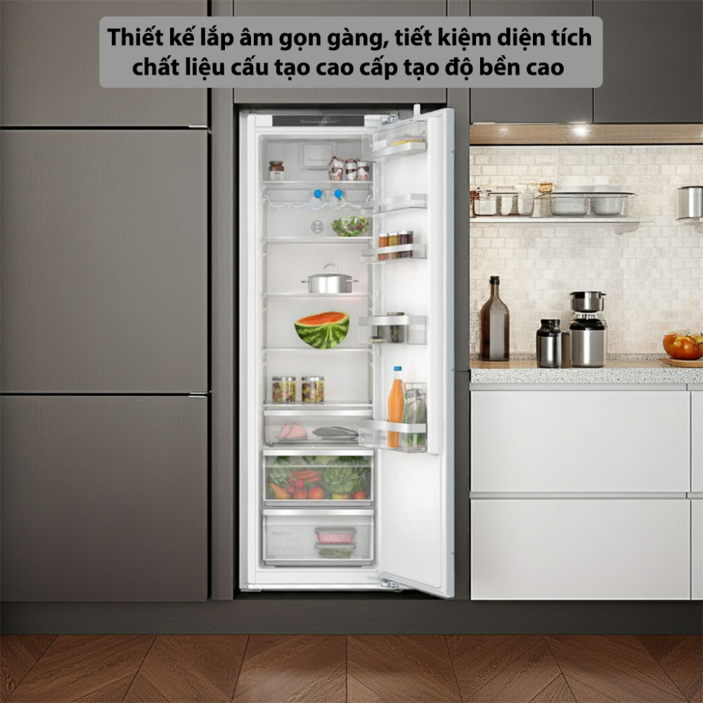 Tủ mát âm tủ Bosch KIR81ADD0 Serie 6 310 Lít - Hàng chính hãng