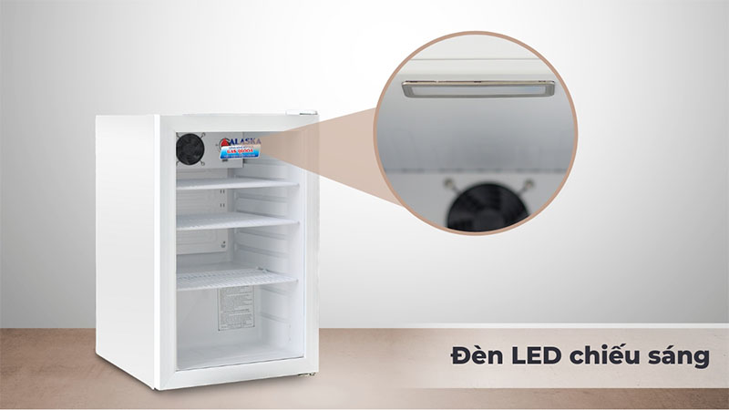 Tủ mát mini Alaska LC-70 - Hàng chính hãng