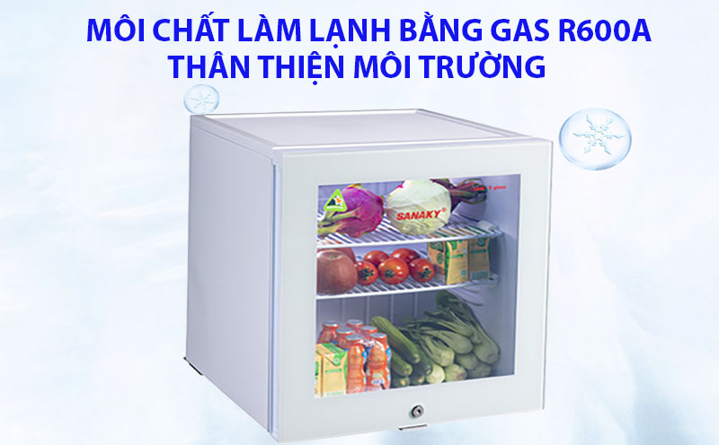 Tủ mát mini Sanaky VH-60KL - Hàng chính hãng