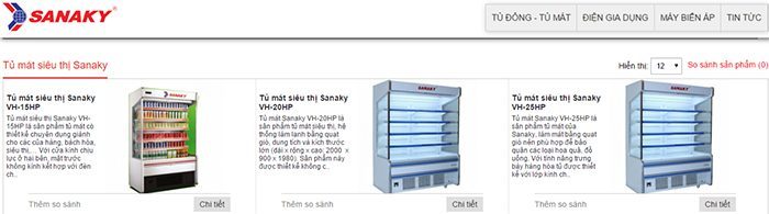 Tủ mát siêu thị Sanaky VH-25HP - Hàng chính hãng