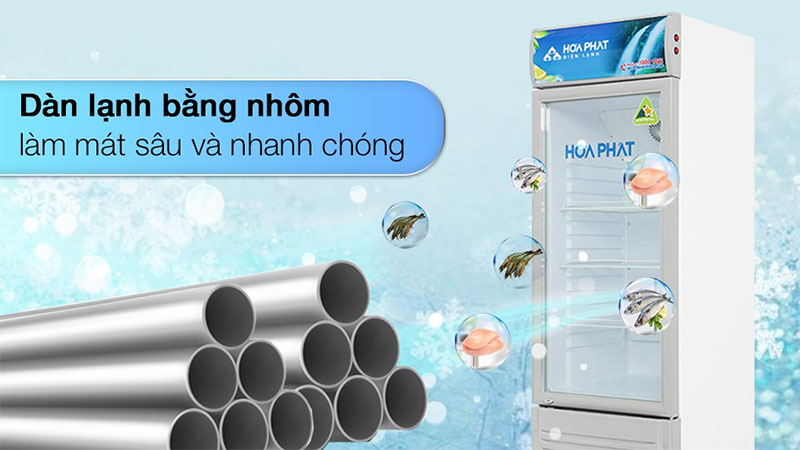 Tủ mát trưng bày Hòa Phát HSC-550F1R1 - Hàng chính hãng