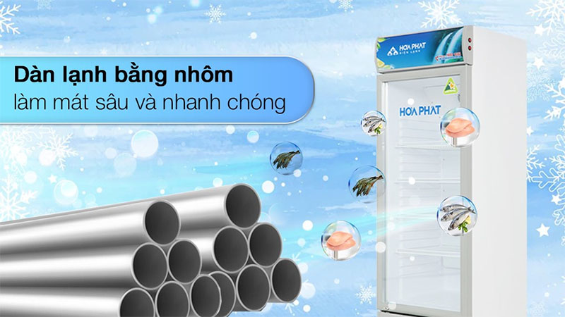 Tủ mát trưng bày Hòa Phát HSC-700F1R1 - Hàng chính hãng