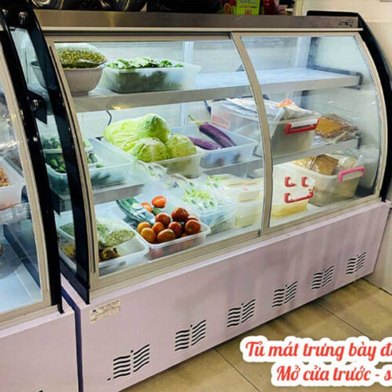 Tủ mát trưng bày đa năng Snow Village DL-1.5 - Hàng chính hãng