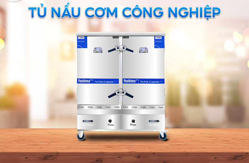 Tủ nấu cơm gas 20 khay Fushima YW-200 - Hàng chính hãng