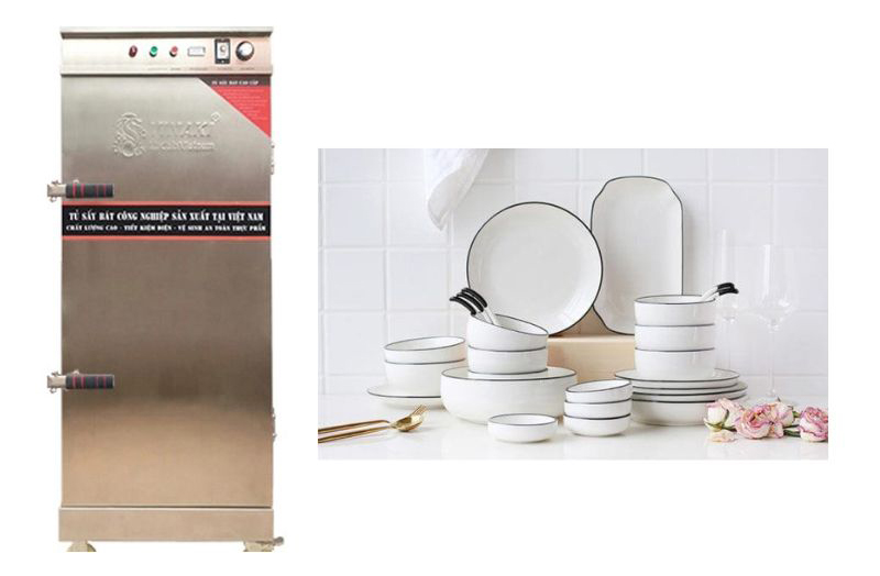 Tủ sấy chén bát Vinaki TSBVI600 - Hàng chính hãng