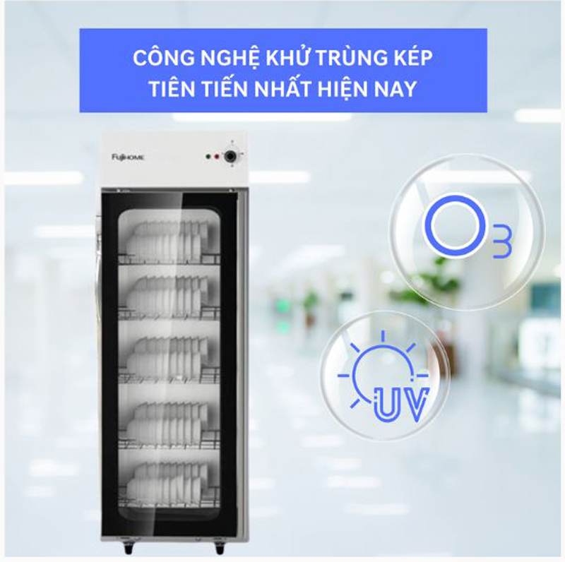 Tủ sấy chén bát Fujihome DD300A - Hàng chính hãng