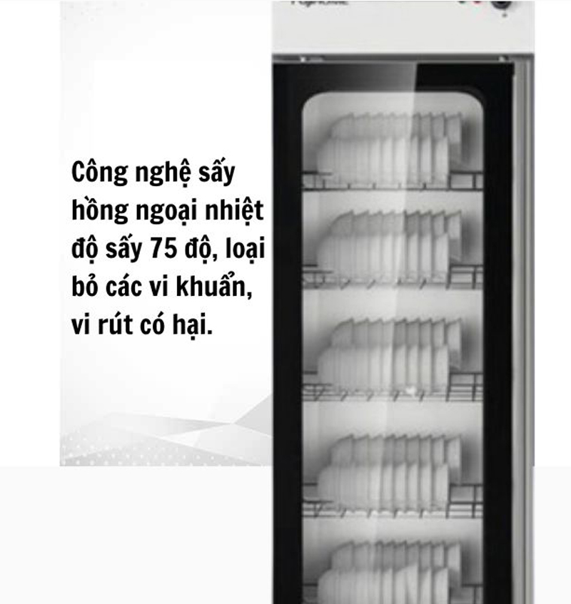 Tủ sấy chén bát Fujihome DD300A - Hàng chính hãng