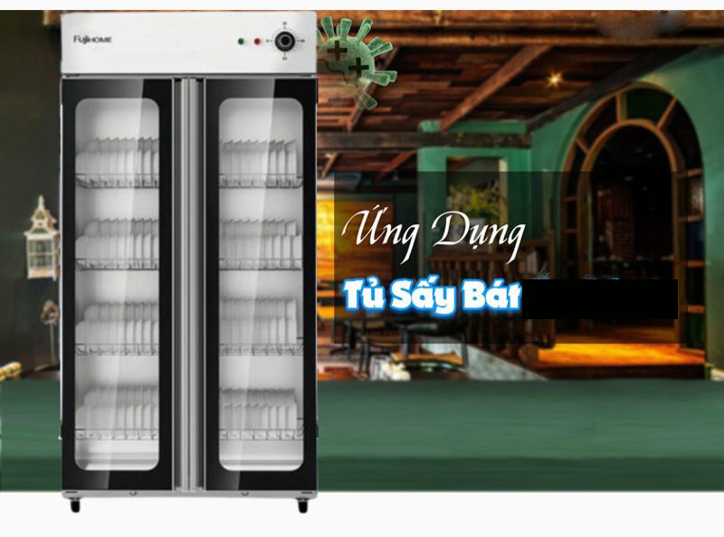 Tủ sấy chén bát tiệt trùng Fujihome DD400A - Hàng chính hãng