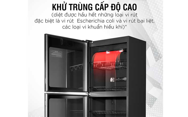 Tủ tiệt trùng chén bát Kieler KL-TC552 - Hàng chính hãng