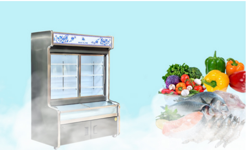 Tủ trưng bày trên mát dưới đông Snow Village DC-1600HY - Hàng chính hãng