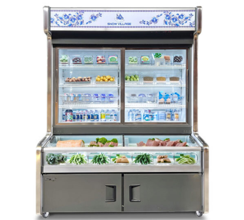 Tủ trưng bày trên mát dưới đông Snow Village DC-1600HY - Hàng chính hãng