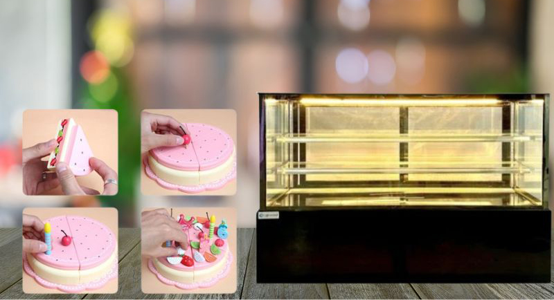 Tủ mát trưng bày bánh kem Lightcool DG-1500Z - Hàng chính hãng