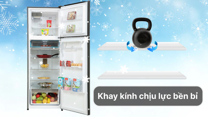 Tủ lạnh Electrolux Inverter 341 lít ETB3760M-H - Hàng chính hãng