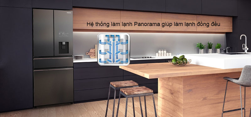 Tủ lạnh Panasonic Inverter NR-YW590YHHV (540L) - Hàng chính hãng