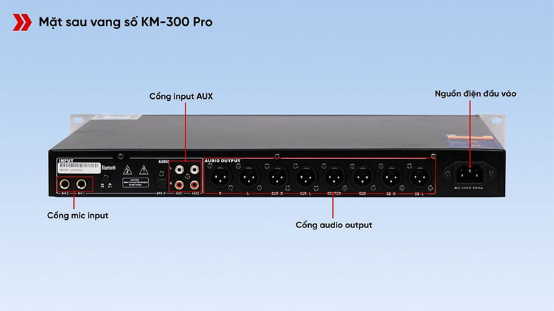 Vang số Eudac KM-300-PRO - Hàng chính hãng