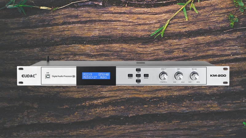 Vang số Karaoke Eudac Audio KM-200 - Hàng chính hãng