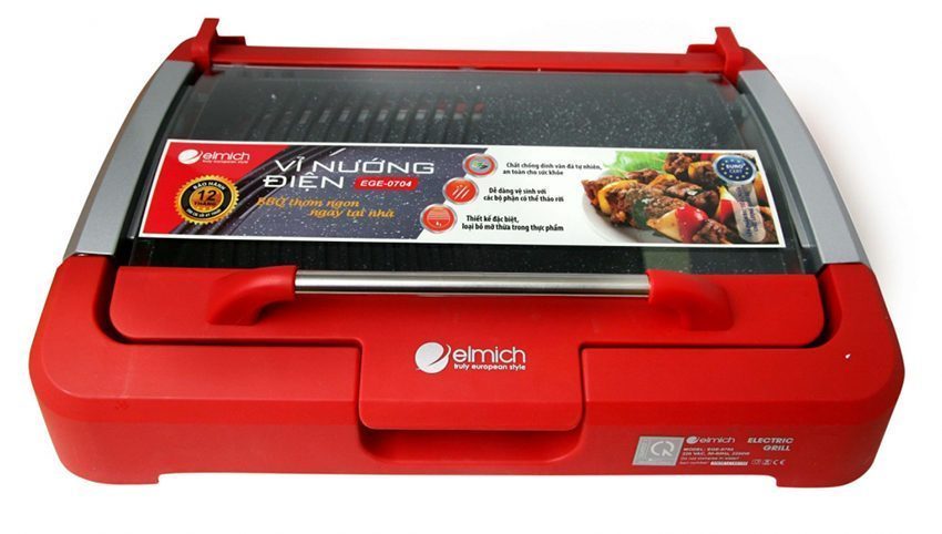 Vỉ nướng điện Elmich EGE-0704 - Hàng chính hãng