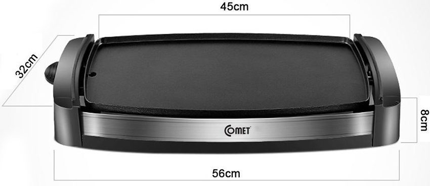 Vỉ nướng điện Comet CM5656T - Hàng chính hãng
