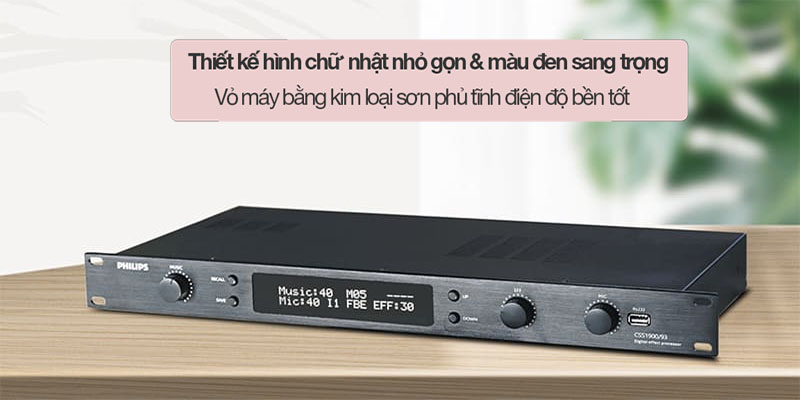 Vang số karaoke Philips CSS1900 - Hàng chính hãng