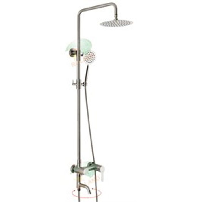 Vòi sen cây nóng lạnh inox Roland RL18 - Hàng chính hãng