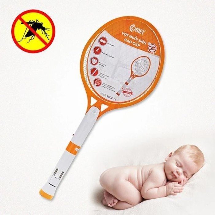 Vợt muỗi điện cao cấp Comet CP035 - Hàng chính hãng