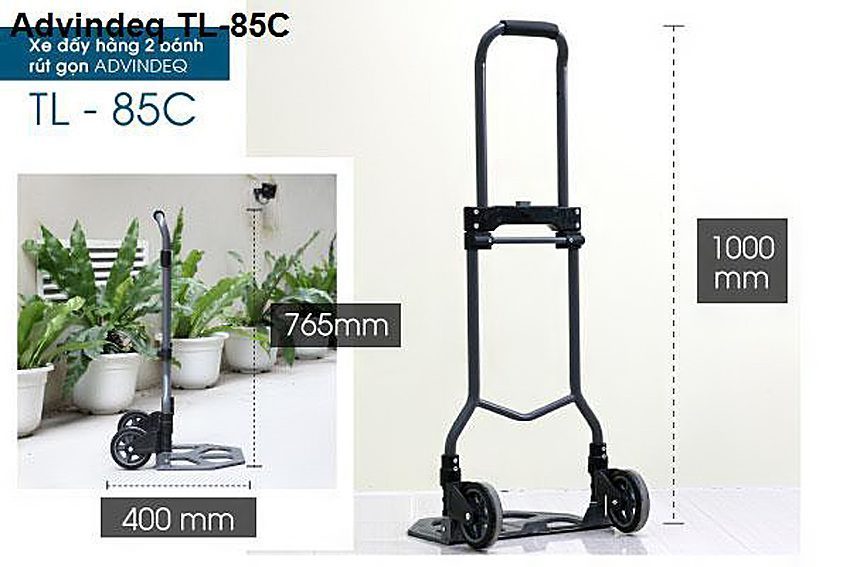 Xe đẩy hàng Advindeq TL-85C - Hàng chính hãng