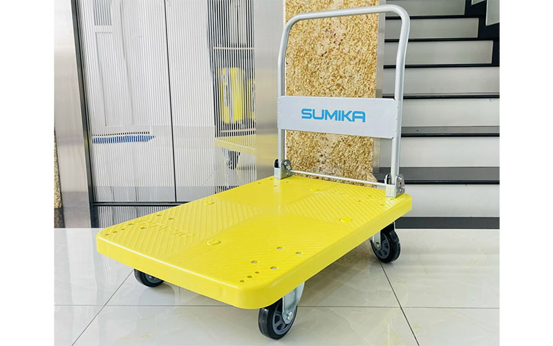 Xe đẩy hàng sàn nhựa Sumika T500 - Hàng chính hãng
