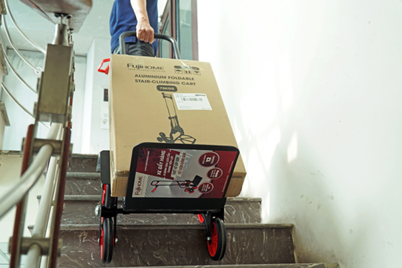 Xe kéo đẩy hàng leo cầu thang Fujihome CC-6150 - Hàng chính hãng