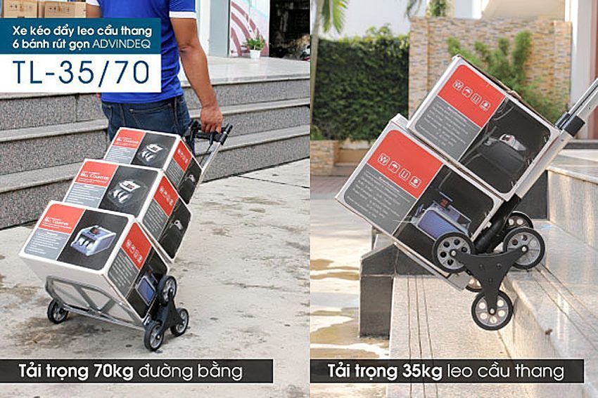 Xe đẩy hàng Advindeq TL-35/70 (70kg) - Hàng chính hãng