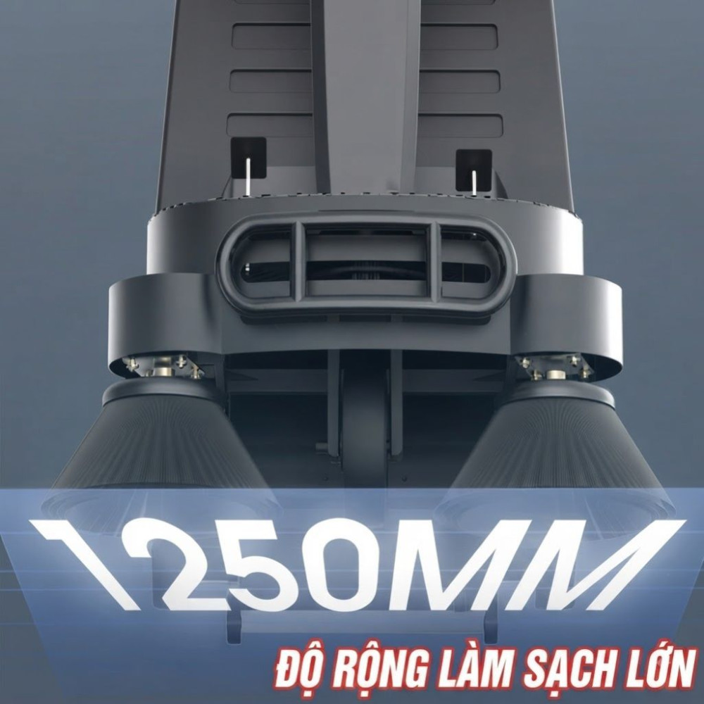 Xe quét rác ngồi lái Kumisai KMS-GS1 - Hàng chính hãng