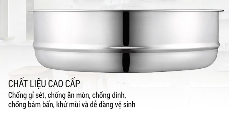 Xửng hấp inox PoongNyun LCPT-28S - Hàng chính hãng