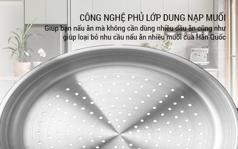 Xửng hấp inox PoongNyun LCPT-28S - Hàng chính hãng