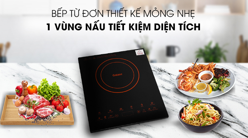 Bếp điện từ đơn Galanz CH211E - Hàng chính hãng