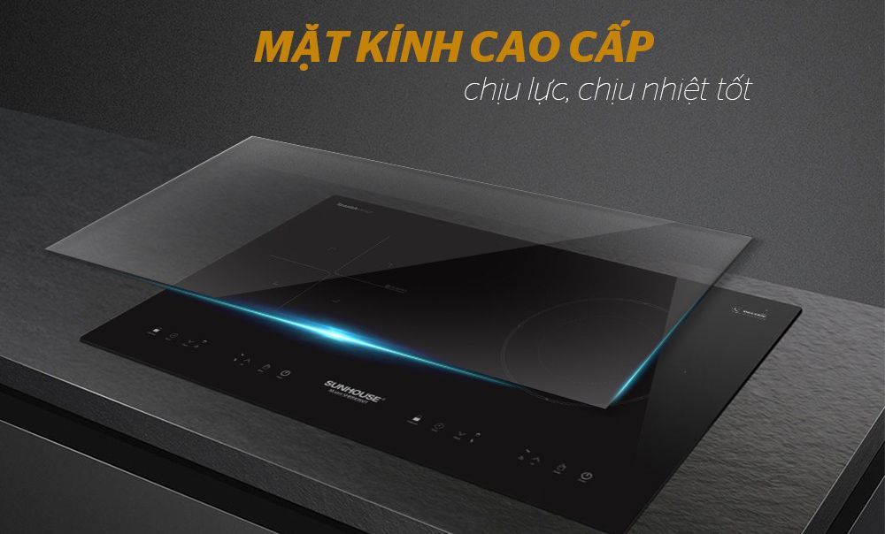 Bếp hồng ngoại điện từ Sunhouse SHB9105MT - Hàng chính hãng