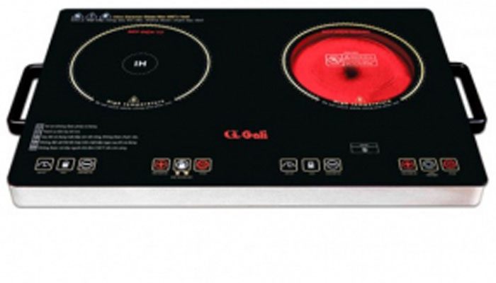 Bếp điện từ và quang Gali GL-2012 - Hàng chính hãng