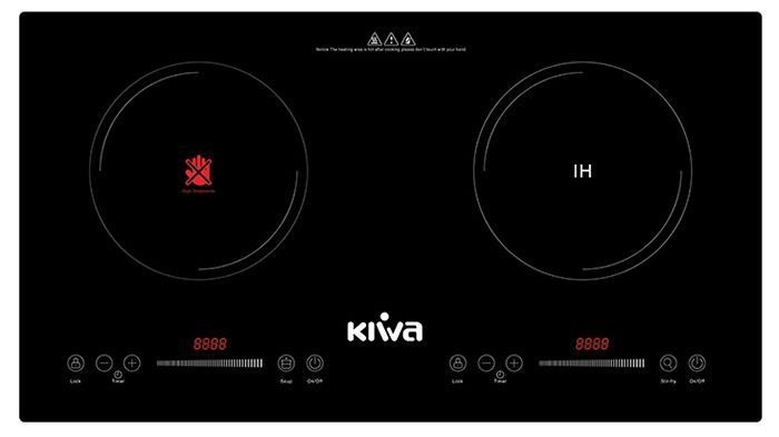 Bếp đôi hồng ngoại điện từ Kiwa KW-860IE - Hàng chính hãng