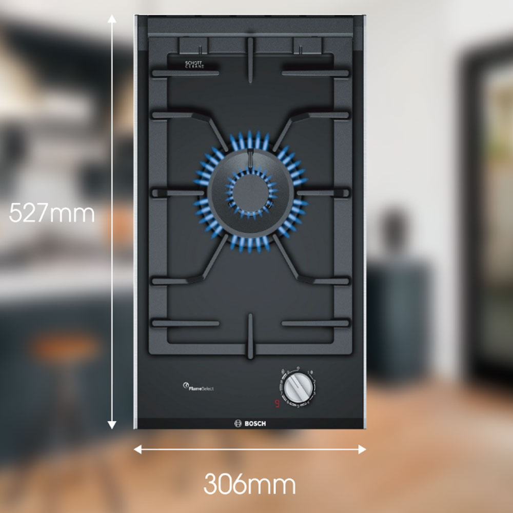 Bếp Gas Domino Bosch PRA3A6B70 - Hàng chính hãng
