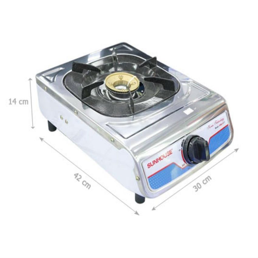 Bếp gas dương Inox Sunhouse SHB212T - Hàng chính hãng