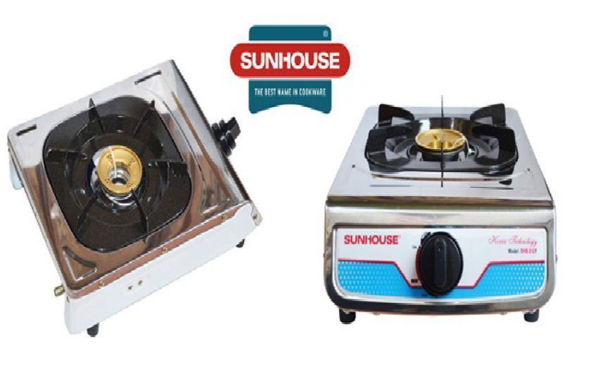 Bếp gas dương Inox Sunhouse SHB212T - Hàng chính hãng