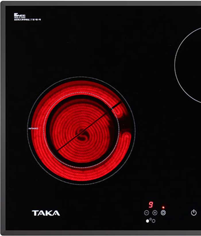 Bếp điện từ Taka IR3ND - Mặt kính Nippon Nhật Bản - Hàng chính hãng